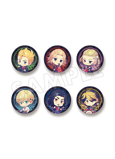 Tokyo Revengers Trading Can Badge (All 6 types)