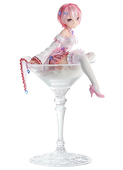 PRISMA WING Re:ZERO -Starting Life in Another World- Ram Glass Edition Bonus Version 1/7 Scale Pre-Painted Figure